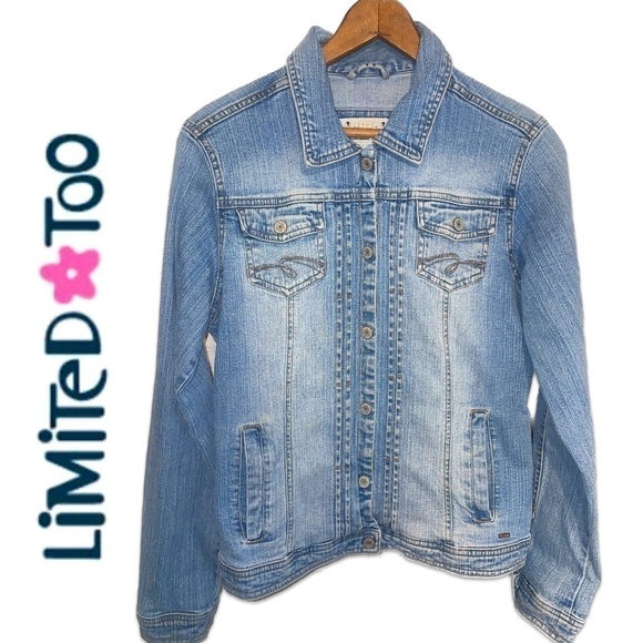 Limited Too Other - Vintage LIMITED Too Jean Jacket Size XXL